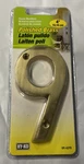Hy-ko BR-42PB/9 Polished Solid Brass Nail-on House Number In.. Fixed Price $8.90.