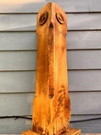 Vintage Wood Newell Post Architectural Antique Plant Stand Pedestal. Fixed Price $245.00.