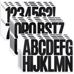 Yiktunq 3 Inch Letter Number Sticker, 188 Pieces Self-adhesive Black. Fixed Price $11.62.