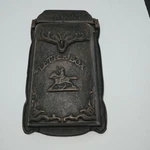 Cast Iron Mailbox Letterbox Wall Mount With Horse Carrier 12 L/4" 7. Fixed Price $59.99.