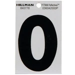 Hillman 3" Adhesive House Number Black And Silver. Fixed Price $6.95.