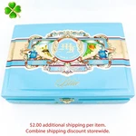 My Father Cigars Robusto Blue Empty Wood Box 8.75" 6" 2". Fixed Price $5.00.