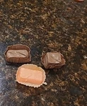 Vtg Fridge Magnets 3 Pieces Of Chocolates Like You Get In Box. Fixed Price $18.99.