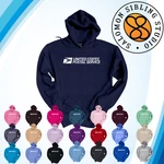 New Postal Sweatshirt Hoodie Rural Carrier Unisex, White Logo. Fixed Price $24.99.