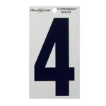 The Hillman Group 5" Blk/slv #4 Adhv 1PC. Fixed Price $7.95.