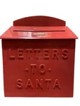 Metal 'letters To Santa' Mailbox Red - Hearth & Hand With Magnolia *small Damage. Fixed Price $15.00.