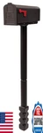Architectural Mailboxes Harrison Rust-proof Plastic Post Mounted Kit. Fixed Price $64.11.