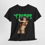 Vintage The Cramps Stay Sick Europe Tour Gift For Fans Unisex Black Shirt N8686. Fixed Price $19.98.