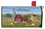 Briarwood Lane Spring Countryside Welcome Magnetic Mailbox Cover. Fixed Price $16.95.