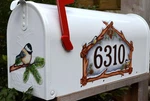 Mailbox (partial Cover) Chickadee Magnetic Custom Sign & Sm. Fixed Price $9.95.
