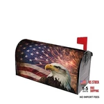 Ouqiuwa American Flag Welcome Magnetic Mailbox Cover, 21X18 In Usa. Fixed Price $19.34.