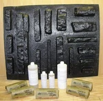 Drystack Veneer Making Kit +20 Concrete Molds Makes 1000S Of Stones #ODF-5. Fixed Price $209.98.