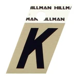 Hillman 840514 Black/gold Metal Self-adhesive Letter 1.5 In. (pack Of 6). Fixed Price $7.72.