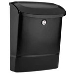 Architectural Mailboxes Black Small Steel Locking Wall Mount 2-KEYS. Fixed Price $58.56.