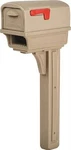 New Solar Group GGC1M0000 The Gentry Mocha Mailbox & Post Dual Door Kit 6546303. Fixed Price $78.99.