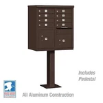 Salsbury Industries 3308BRZ-U Cluster Box Unit, Bronze, Powder Coated, 10. Fixed Price $2849.99.