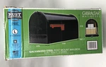 Gibraltar Large Post Mount Metal Galvanized Rural House Black. Fixed Price $18.98.