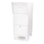 Salsbury Industries Courier Box, White, Powder Coated, 1 Doors, Free Standing, -. Fixed Price $2165.34.