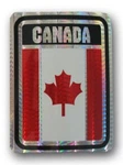 Canada Prismatic Reflective Flag Sticker Decal - New Free Shipping. Fixed Price $6.88.