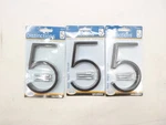 3 Pack Hillman Distinctions 5" Black Steel Screw-on House Number 844715. Fixed Price $28.02.