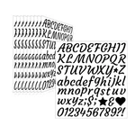 730 Pieces 10 Sheets Letter Stickers,self Adhesive Waterproof Mailbox Numbers.... Fixed Price $14.44.