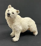 Vintage Polar Bear Cub Figurine United Design Resin Statue. Fixed Price $12.00.