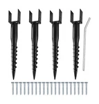 Premium No Dig Ground Anchor Diy Screw In Post Stake U-model 27. Fixed Price $153.77.