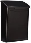 Architectural Mailboxes 2681B Black Marina Wall Mount Mailbox, Small. Fixed Price $24.58.