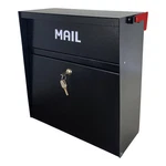 Plugsharge Rainproof Locking Mailbox Wall Mount Galvanized Steel Black. Fixed Price $154.99.