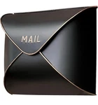 Black Wall Mount, 12.5X5X10 Inch Mailboxes For Outside.... Fixed Price $79.99.