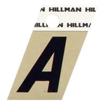 Hillman 1.5 In. Black Aluminum Self-adhesive Letter (6-PACK). Fixed Price $7.79.