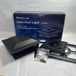 Solar Led Fence Deck Cap Light Outdoor 2 Modes 4X4 5X5 6X6 Posts 1. Fixed Price $40.00.
