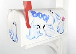 Mailbox Magnet Partial Cover Set Of 5 Cute Ghosts & Boo! Halloween Multi-use!. Fixed Price $8.25.