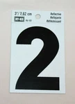 Hy-ko RV-50 Reflective Numbers Black Pick Your. Fixed Price $8.23.