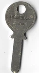 Lori Kaba Gemini Dimple Uncut Blank Key. Fixed Price $12.00.