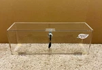 Marketing Holders Locking Medical Box Clear Acrylic With 2 Keys Medium Size. Fixed Price $33.00.