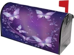 Purple Butterfly With Glowing Firework And Sparkle Star Mailbox Covers Magnetic. Fixed Price $15.48.