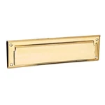Deltana MS212CR003 11 X2 1/4 Polished Gold Solid Brass Mail Slot W/flap Pc. Fixed Price $33.57.