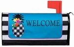 Black White Pineapple Mailbox Cover Standard Size. Fixed Price $15.50.