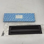 Deltana MS212U10B 11 X2 1/4 Mat Black Solid Brass Mail Slot W/flap. Fixed Price $19.99.