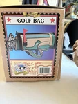 Metal Golf Bag More Than Post Mount Model #1044 New Vintage. Fixed Price $135.00.