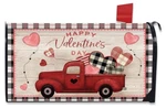 Valentines Love Pickup Large Mailbox Cover Oversized. Fixed Price $15.00.