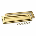 Reliabilt Gate-house Slot Satin Nickel 0308954 2"X11" Door Mailbox Insert. Fixed Price $19.99.