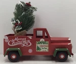 The Gerson Company Metal Holiday Truck With Tree - Open Box. Fixed Price $34.19.