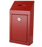 Metal Donation Box Charity Steel Collection Office Suggestion Secure .... Fixed Price $34.18.
