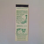 Vtg Matchbook Cover Hu Ke Lau Chinese & American Restaurant Chicopee Falls Mass. Fixed Price $9.99.
