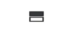 Deltana MS626U19 Mail Slot 8-7/8" With Interior Frame Paint Black. Fixed Price $68.78.