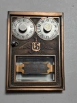 Corbin 49 Post Office Box Door Us Flying Eagle Double Dial Size #1 Circa 1902. Fixed Price $249.99.