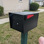 7506 Manager Curbside Locking Security Mailbox Black, Large - Usps Appro.... Fixed Price $234.99.