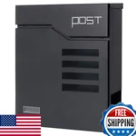 Decaller Large Capacity Mailbox Key Lock Wall Mount Metal Newspaper. Fixed Price $66.10.